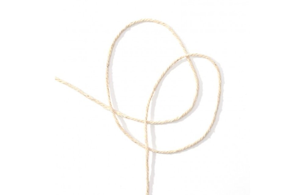 Baker's twine naturel-goud | 20 meter | 2 mm breed