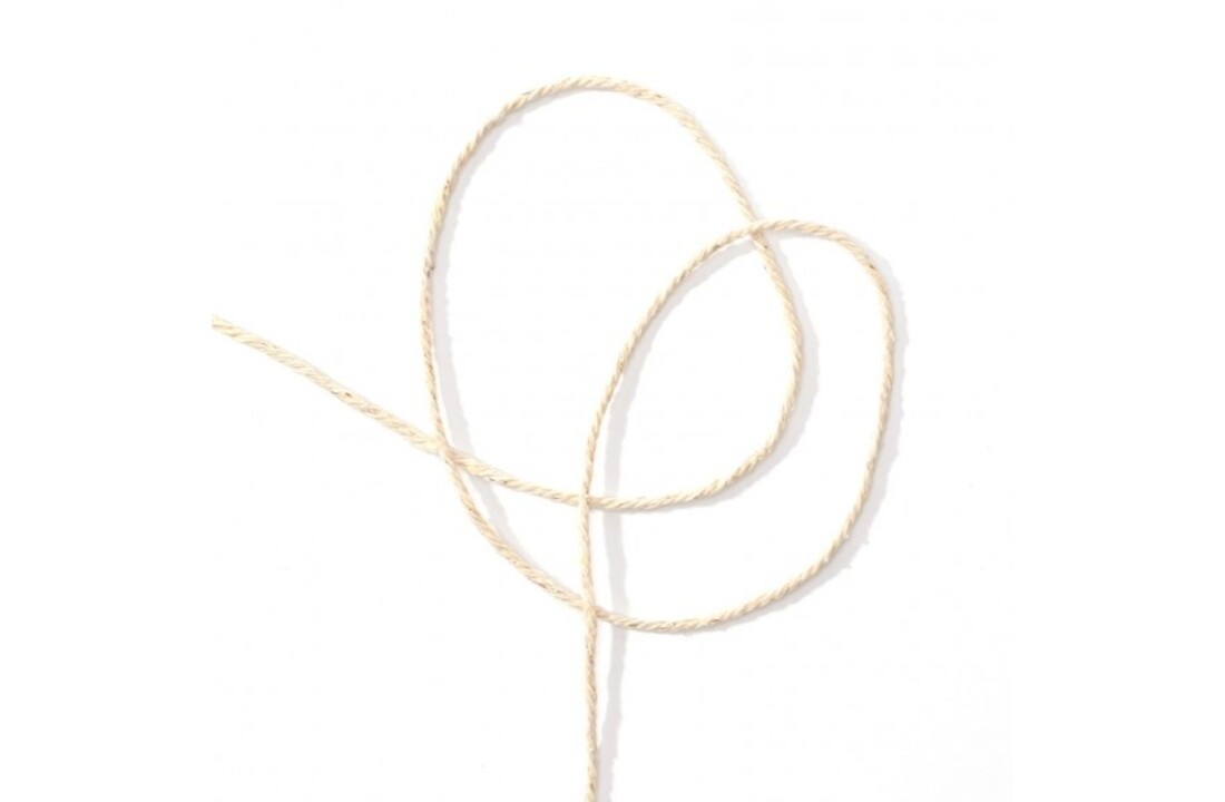 Baker's twine naturel-goud | 20 meter | 2 mm breed