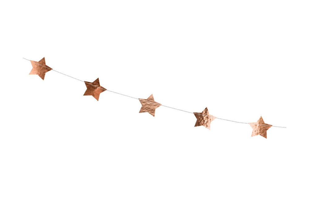 Sterrenslinger rose goud - 3,6 meter