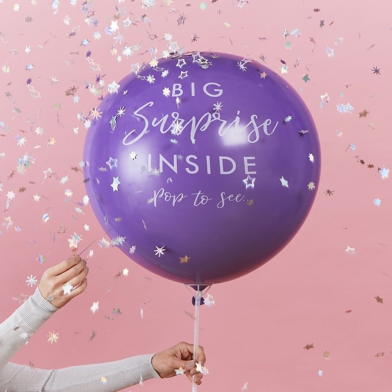 Big surprise reuzeballon - 1 meter