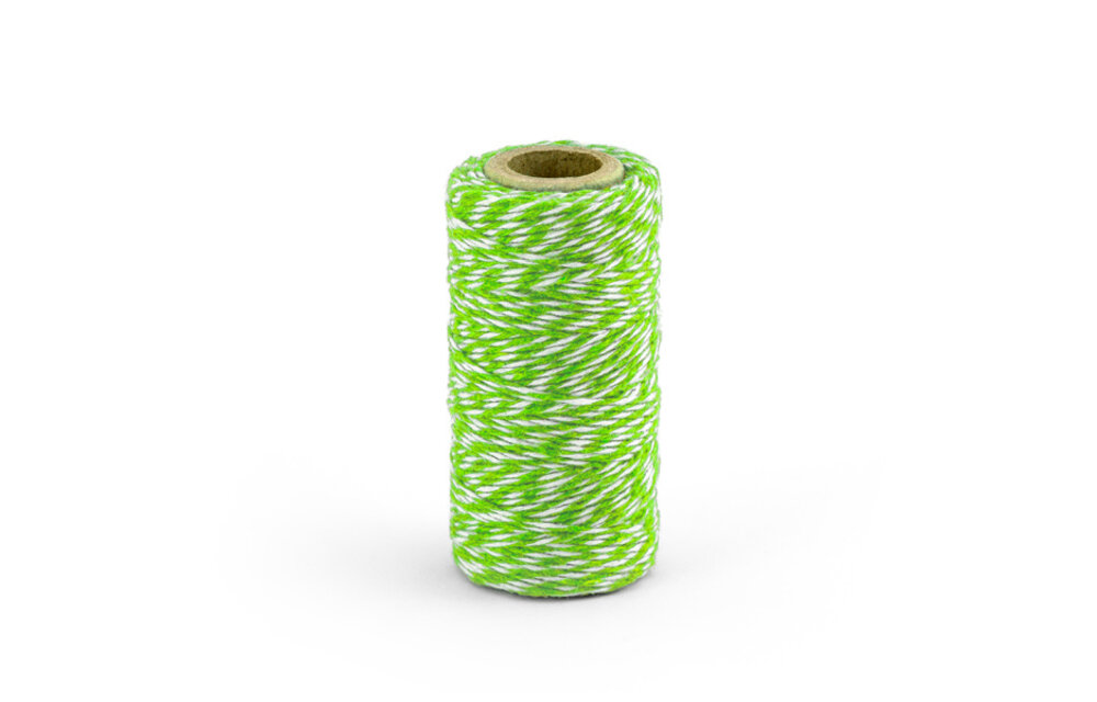 Baker's Twine - appelgroen - 50 meter