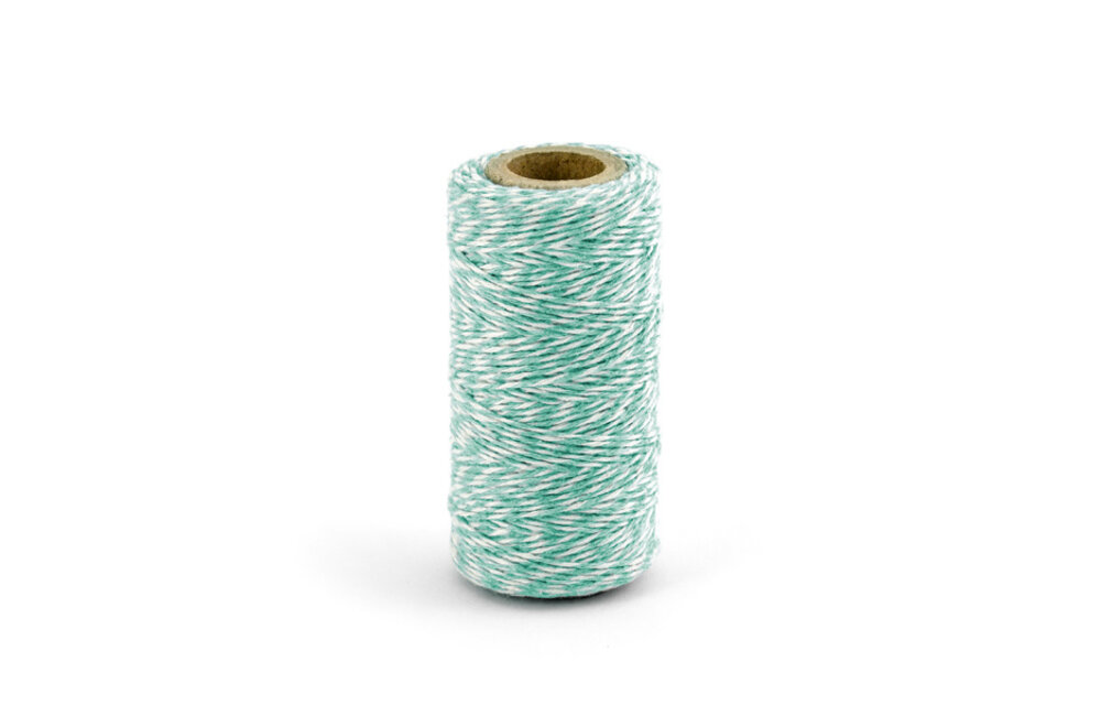 Baker's Twine - tiffany blauw - 50 meter