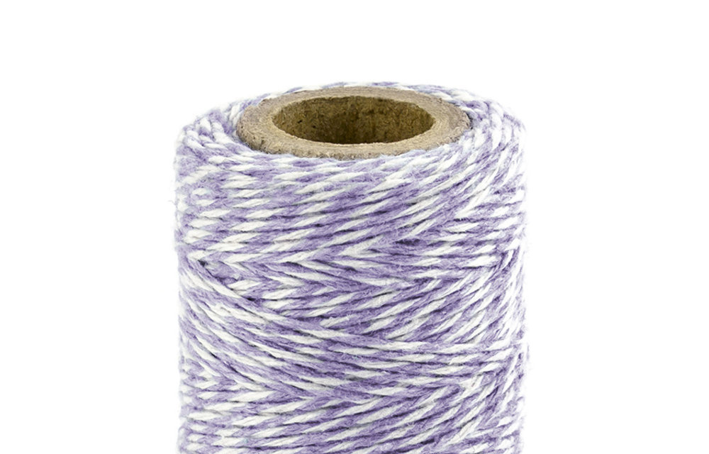 Baker's Twine - Lila - 50 meter
