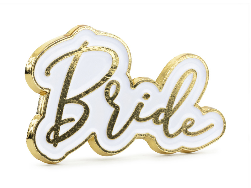 Bride metalen pin broche