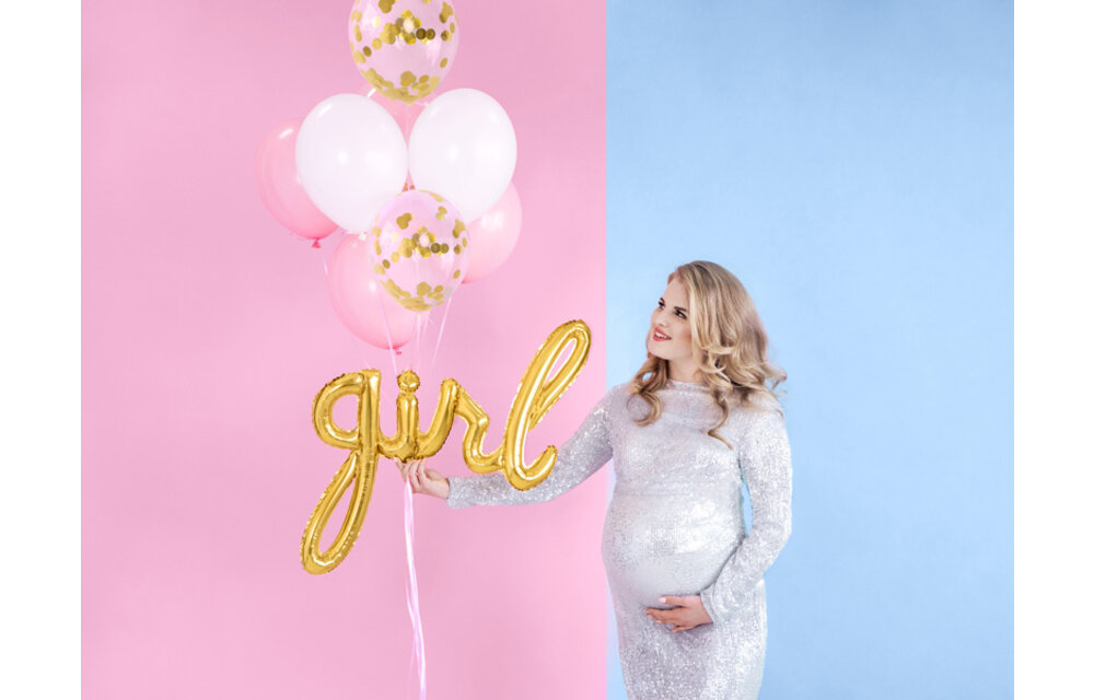 Ballonnen baby roze