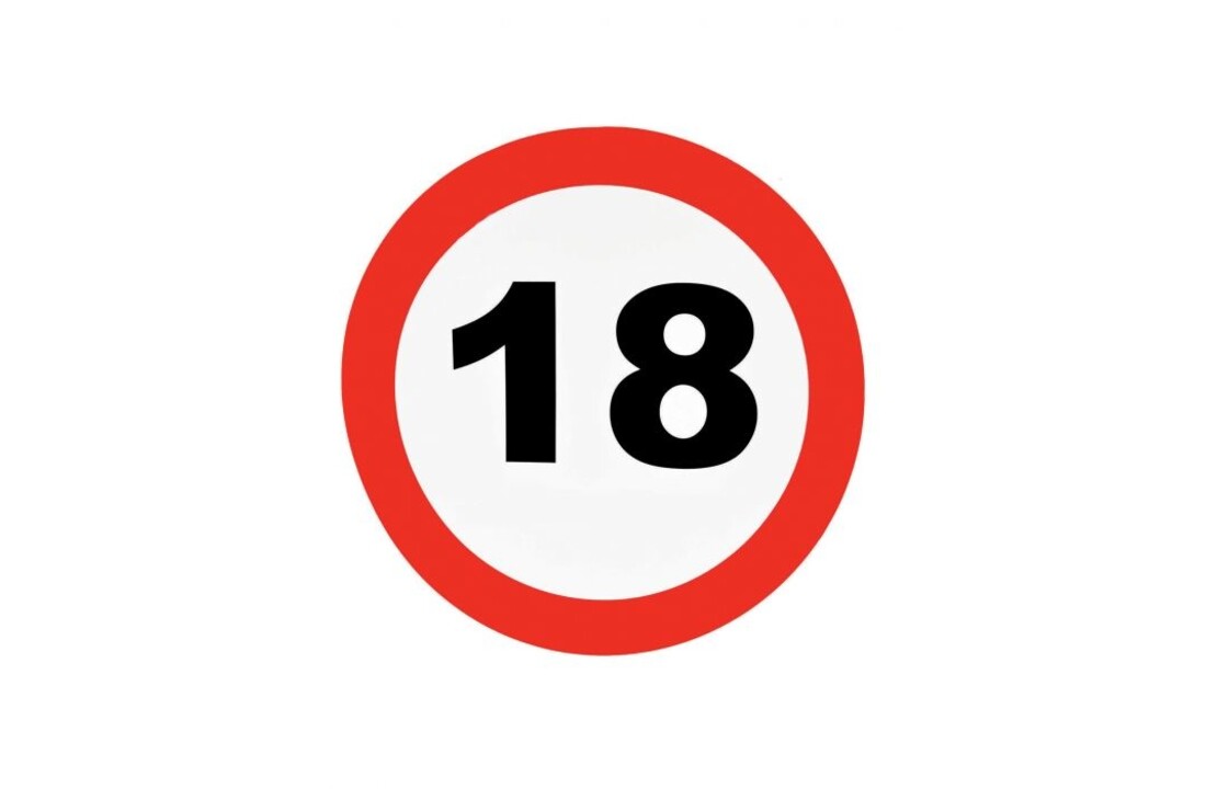 Deurbord XL - 18 jaar