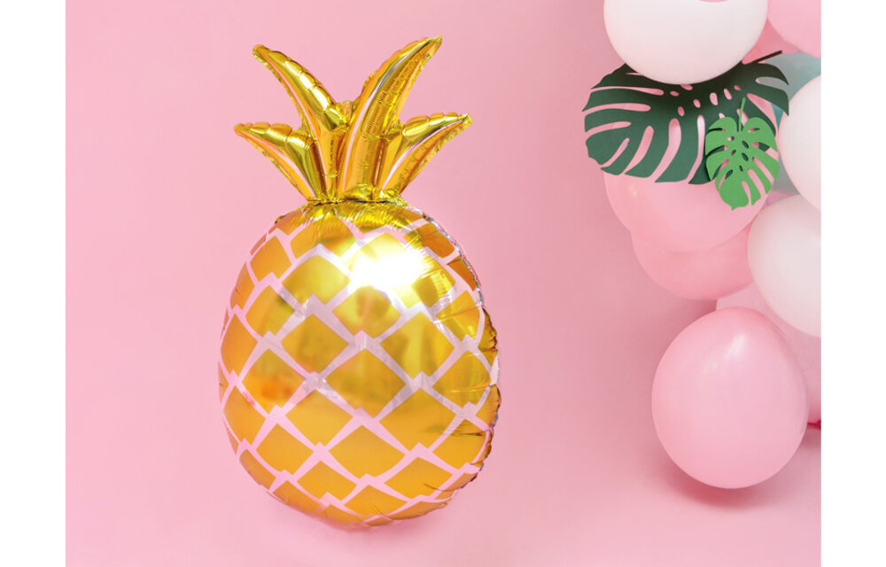 Folieballon Ananas - 63 cm