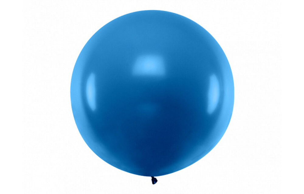 Reuzeballon donker blauw 100 centimeter