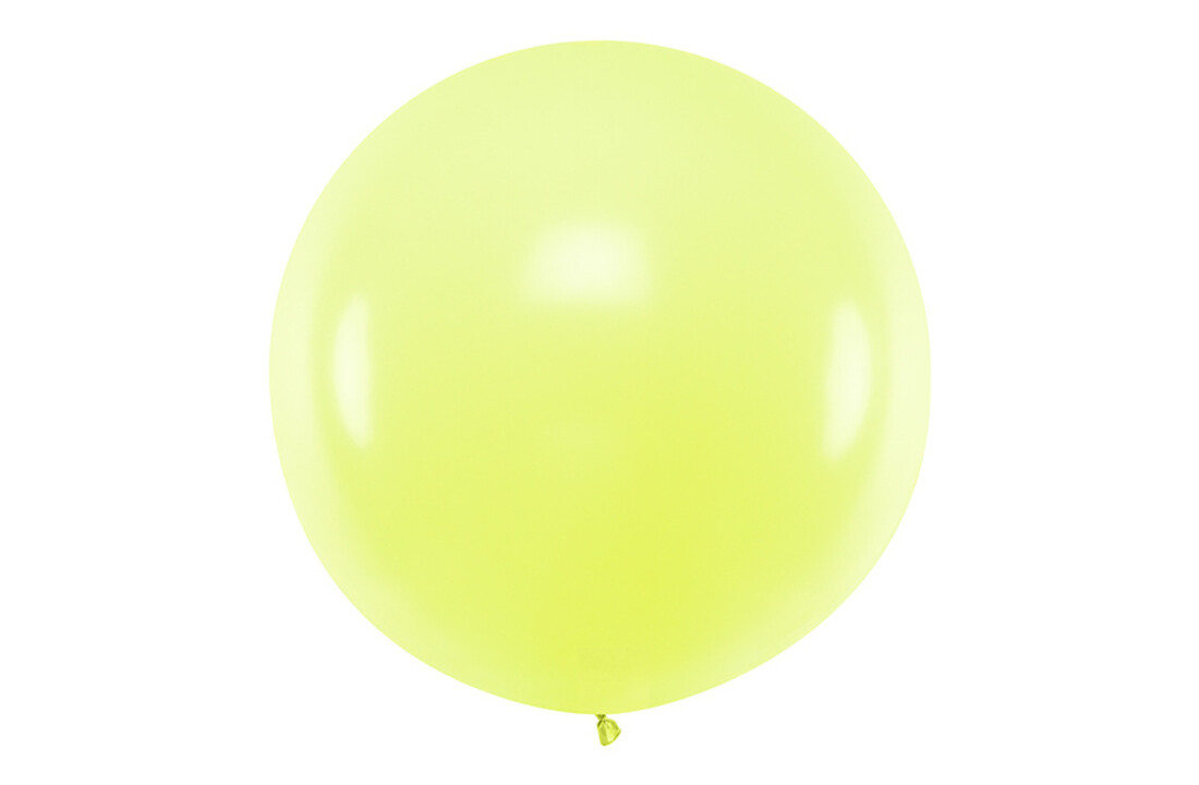 Reuzeballon metallic appel groen 100 cm xl