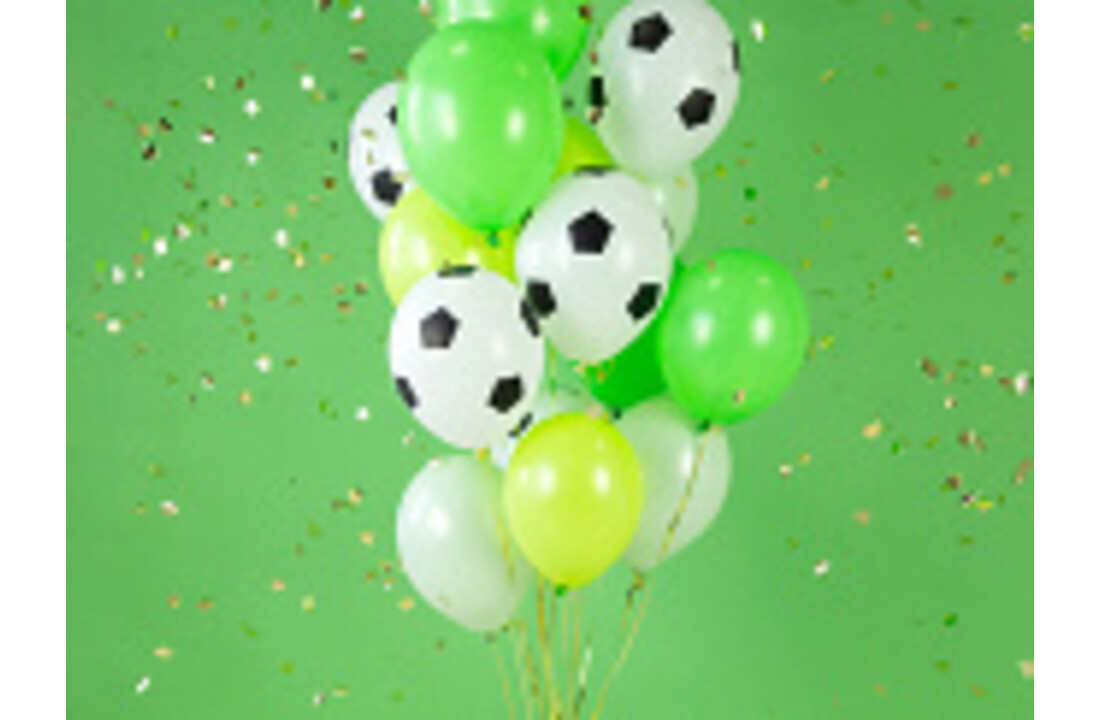Voetbal ballonnen - 6 stuks