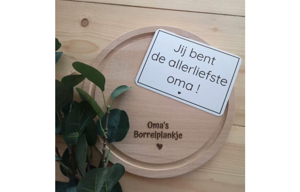 Borrelplank - Oma's borrelplankje