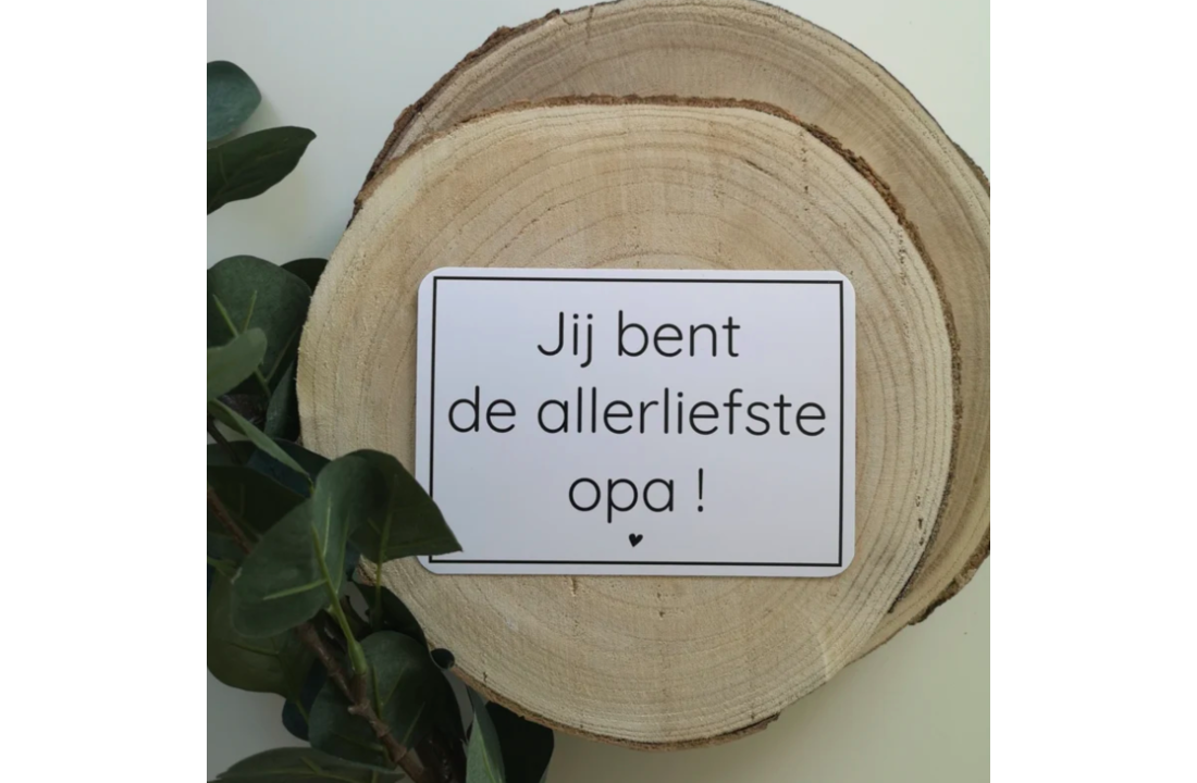Borrelplank - Opa's borrelplankje