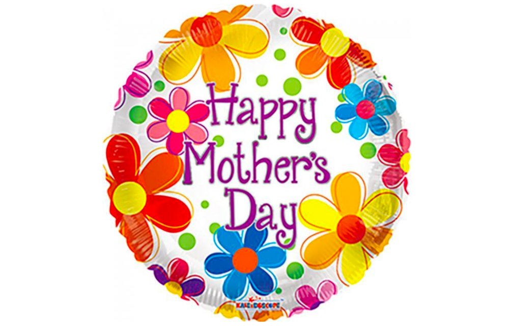 Folieballon - Happy Mother's day - 45 cm