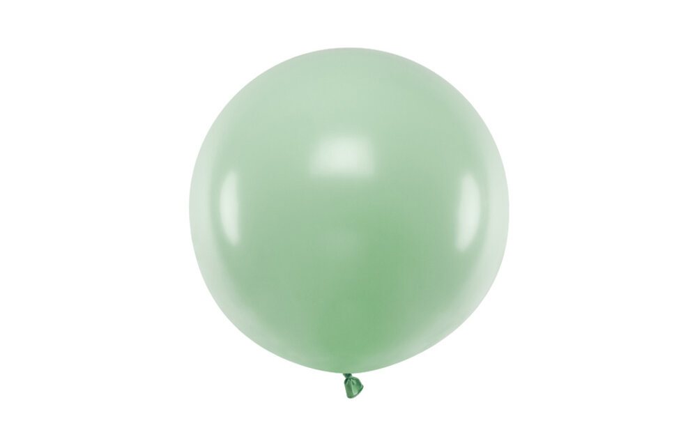 Reuzeballon | pastel pistache - 60 centimeter