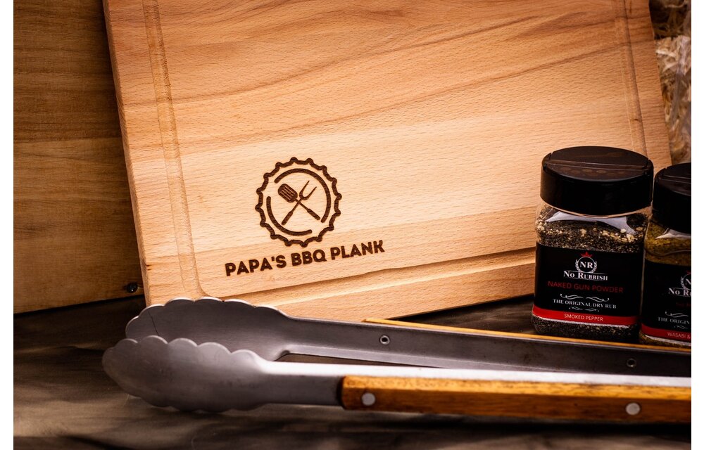 Papa's BBQ plank