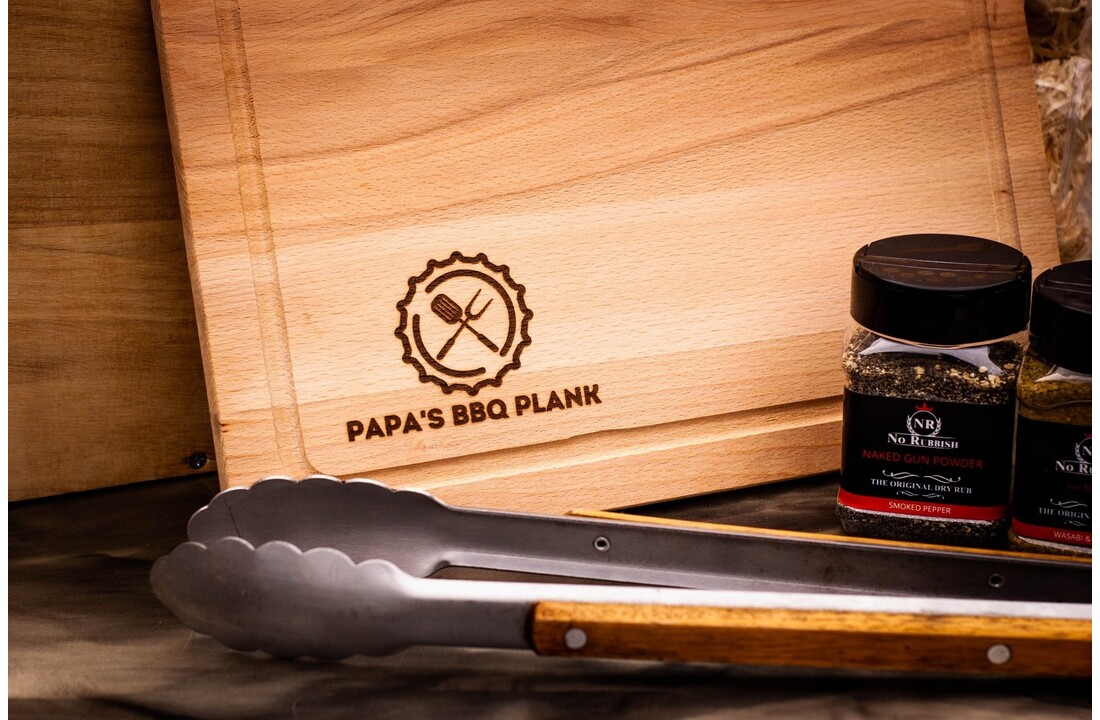 Papa's BBQ plank