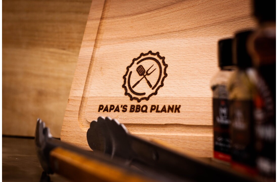 Papa's BBQ plank