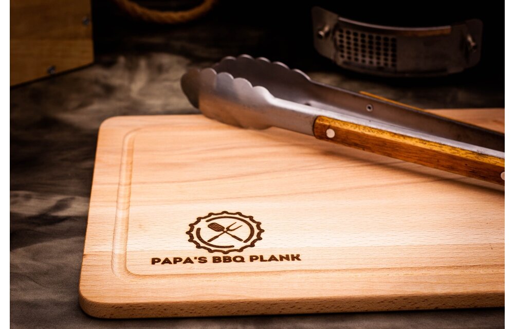 Papa's BBQ plank