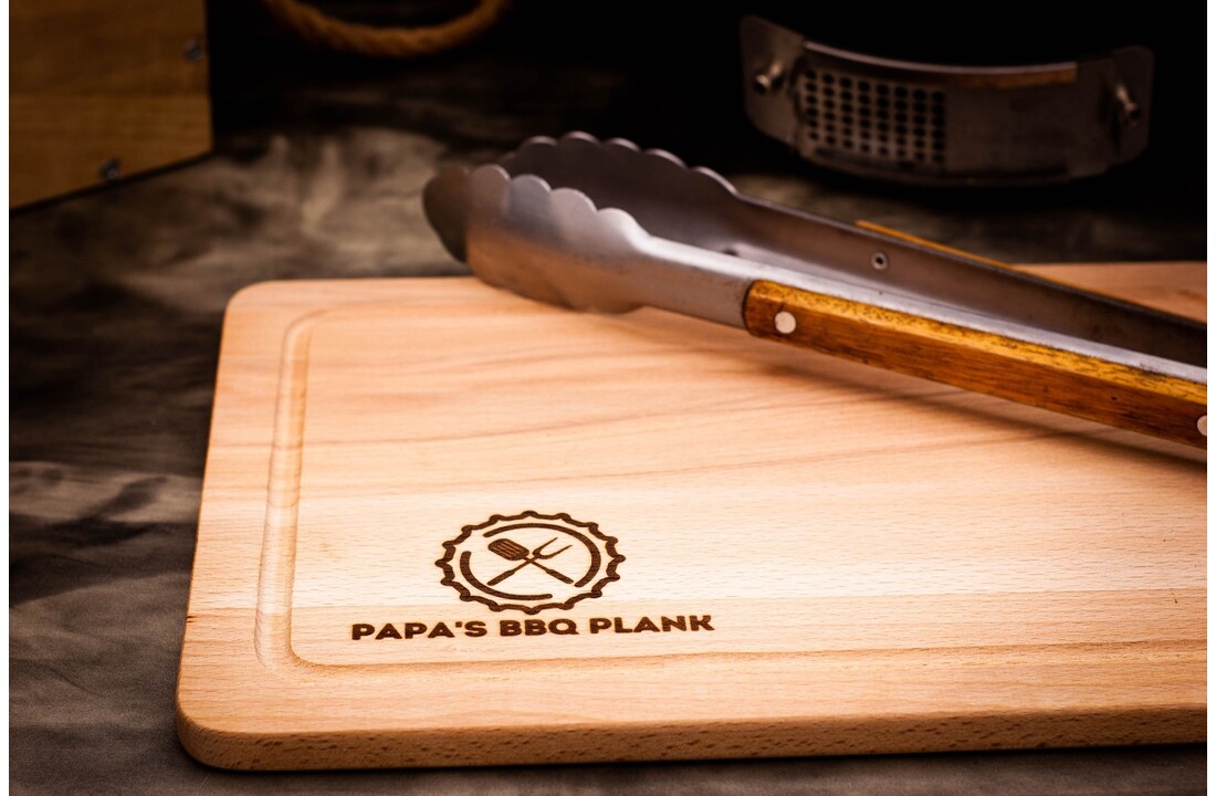 Papa's BBQ plank
