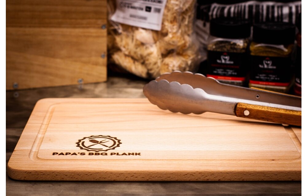 Papa's BBQ plank