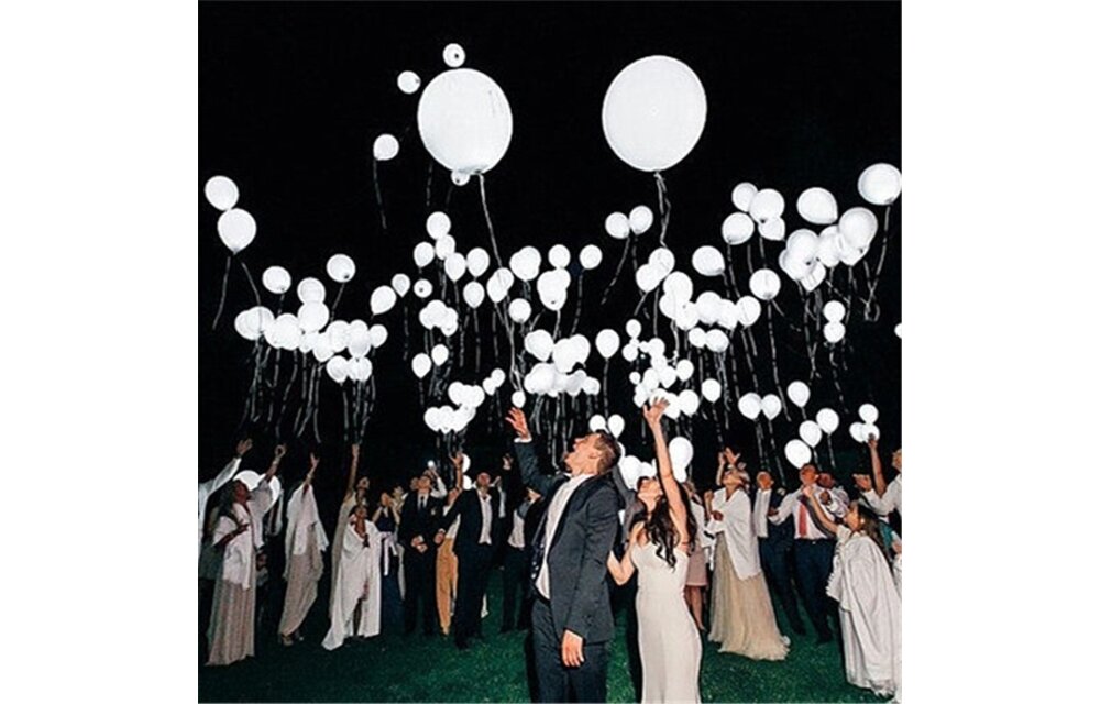 LED-ballonnen - 5 stuks