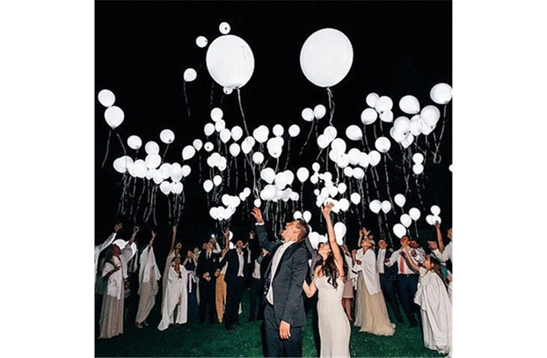 LED-ballonnen - 5 stuks