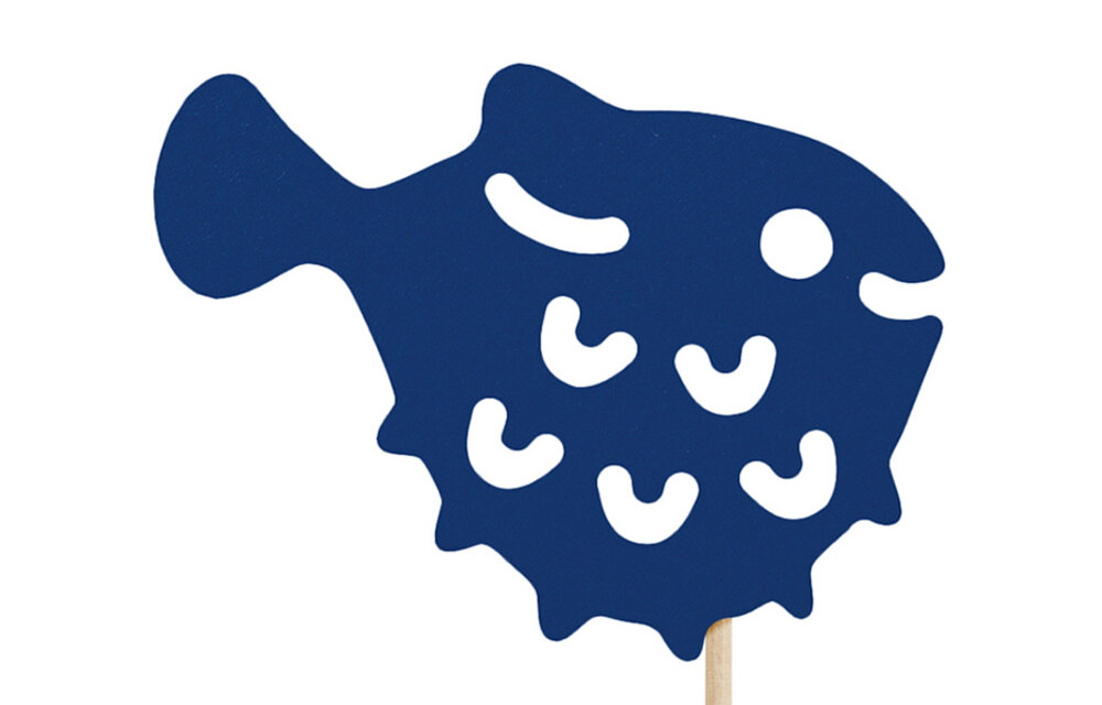 Zeedieren cupcake-toppers
