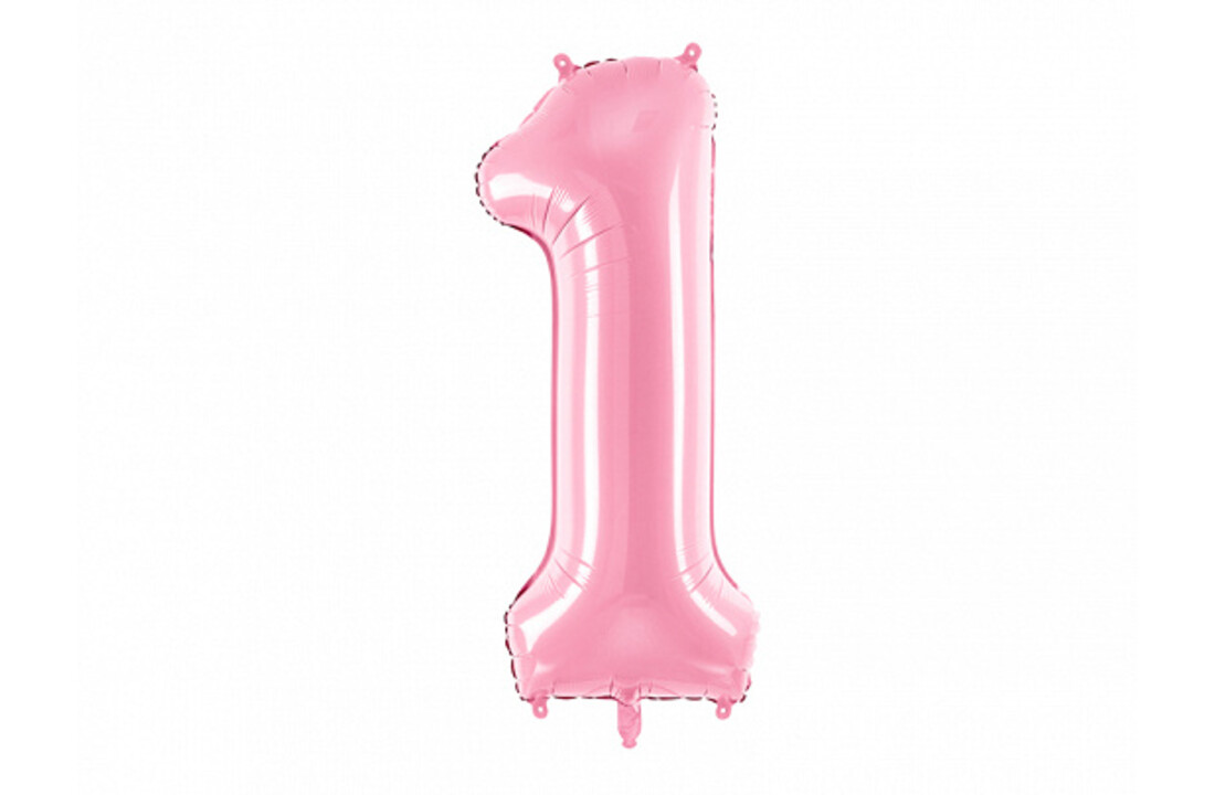 Cijfer folieballon 1