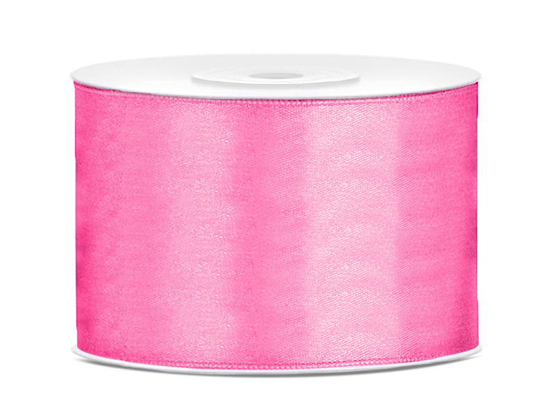 Roze lint - 5 cm breed - 25 meter lang