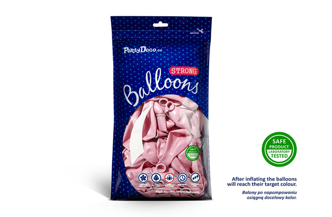 Ballonnen Metallic Candy Roze