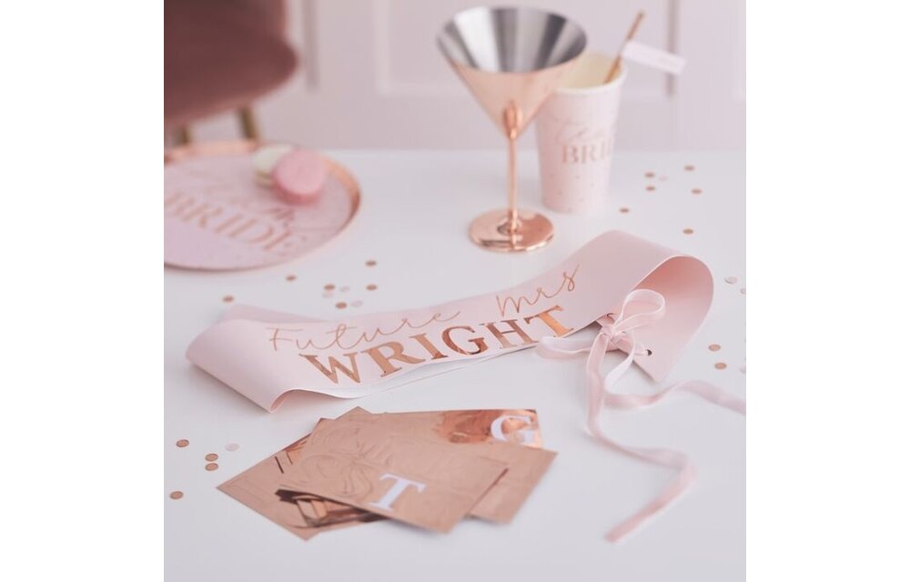 Future Mrs ... - gepersonaliseerde sjerp - vrijgezellenfeest