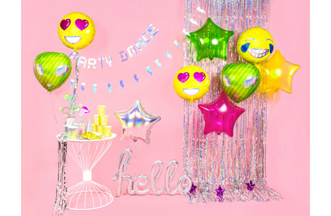 Sterrenballon folie - iriserend - 48 cm