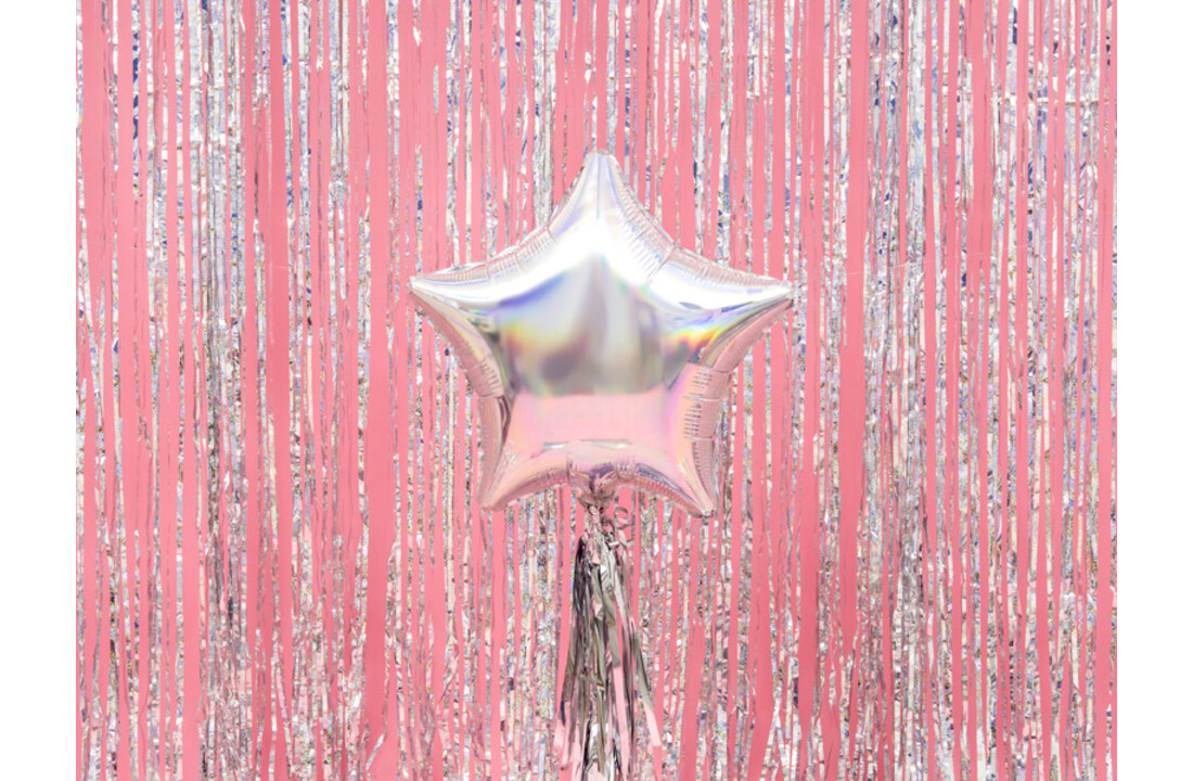 Sterrenballon folie - iriserend - 48 cm
