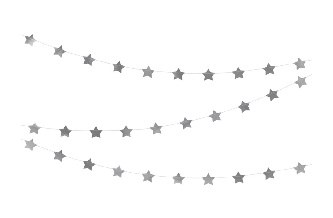 Sterrenslinger - zilver - 3,6 meter