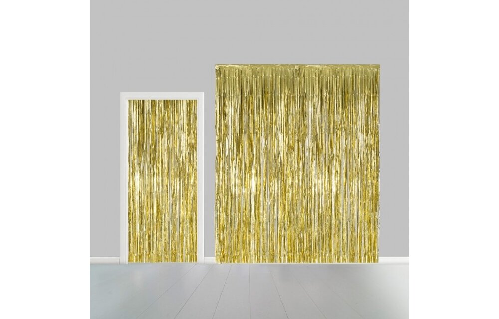 Backdrop gordijn goud