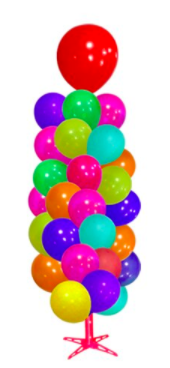 Ballonnenboom rood | 180 cm | voor 40 ballonnen