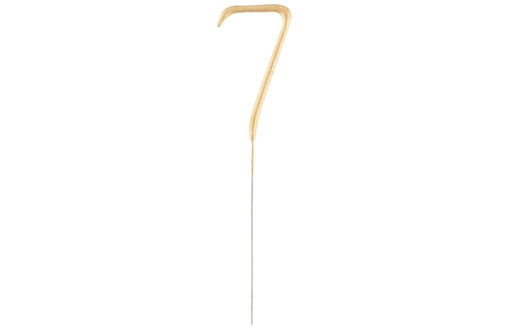 Sterretje cijfer goud - Keuze uit 0 t/m 9