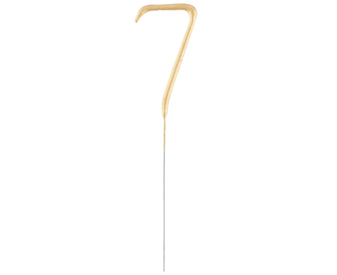 Sterretje cijfer goud - Keuze uit 0 t/m 9
