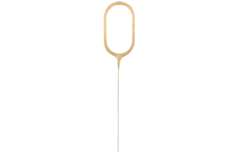 Sterretje cijfer goud - Keuze uit 0 t/m 9