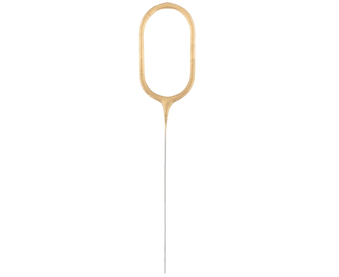 Sterretje cijfer goud - Keuze uit 0 t/m 9