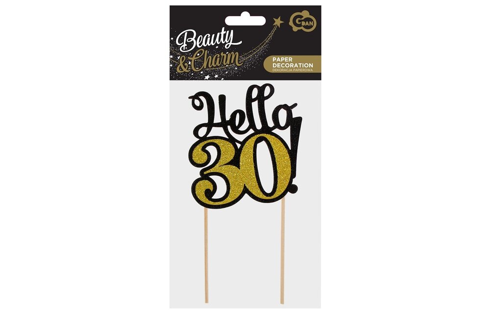 Taarttopper Hello 30