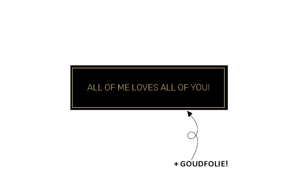 Stickers - All of me loves all of you! - 20 stuks