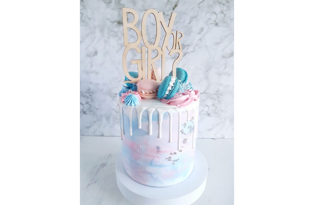 Taarttopper Boy or girl? - genderreveal