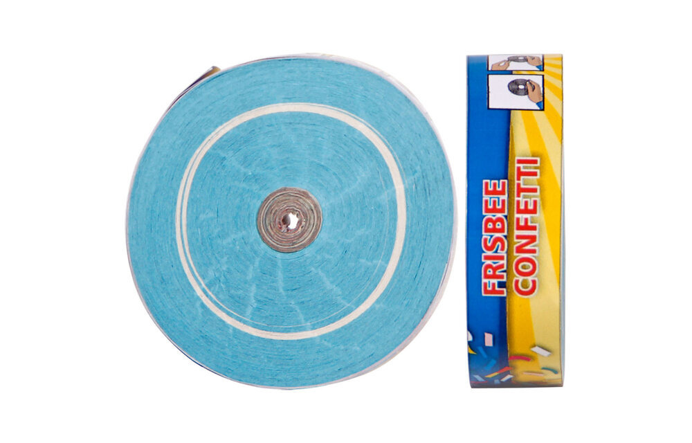 Confetti Frisbee baby Blauw - 2 stuks