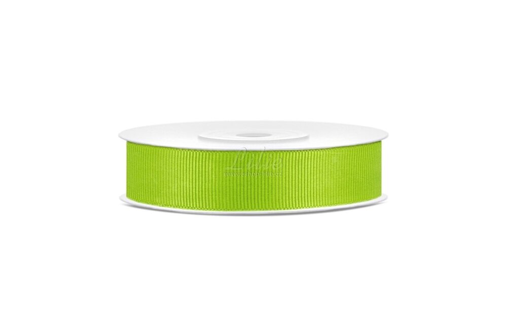 Appel groen lint - 1,5 cm breed - 25 meter lang