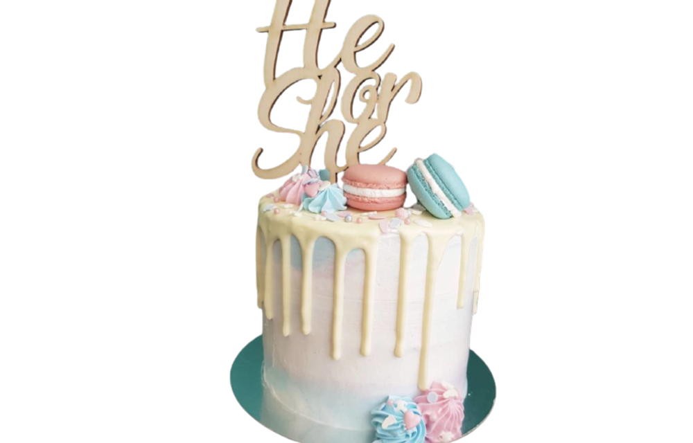 Taarttopper He or she? - genderreveal