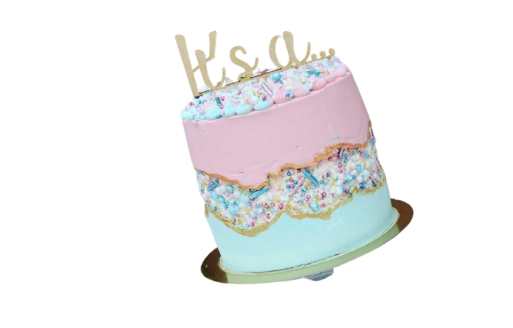 Taarttopper It's a - genderreveal