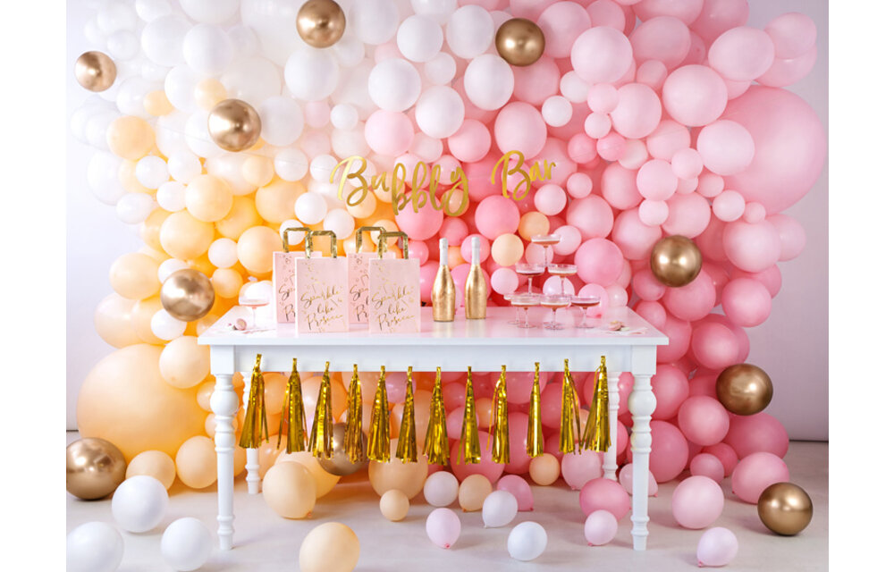 Ballonnen goud - Glossy-Chrome