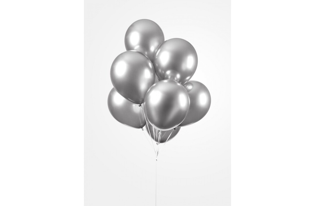 Ballonnen zilver - Mirror - Chrome
