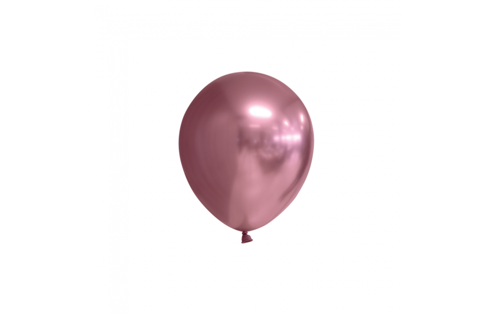 Ballonnen roze MINI - Mirror - Chrome